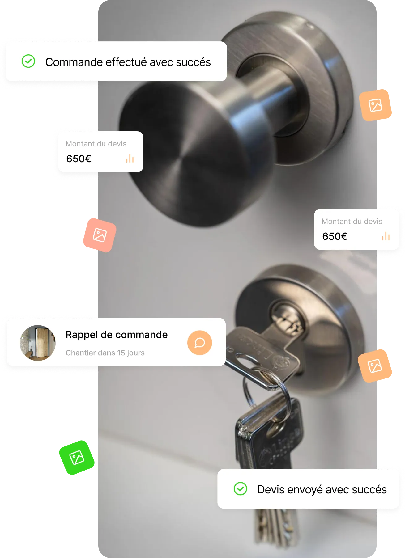 Solution digitale pour serrurier indépendant